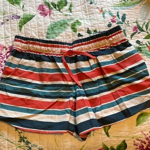 North Face Striped Shorts